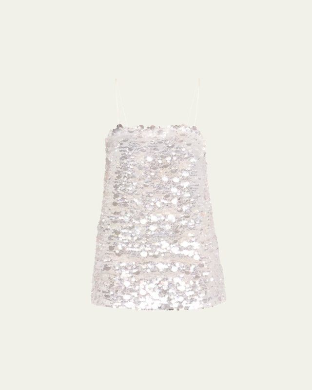 Eleanora Sequined Mini Dress